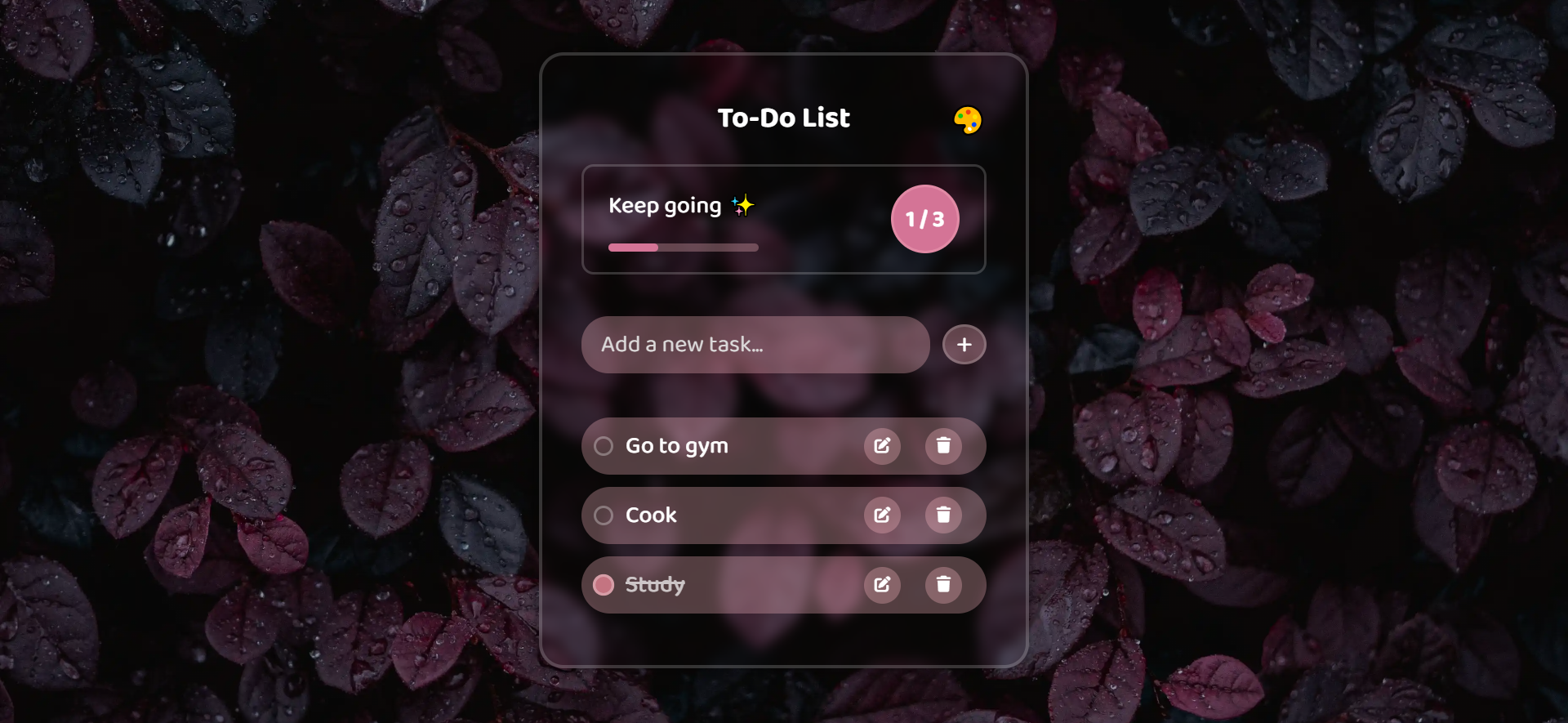 To-Do list app